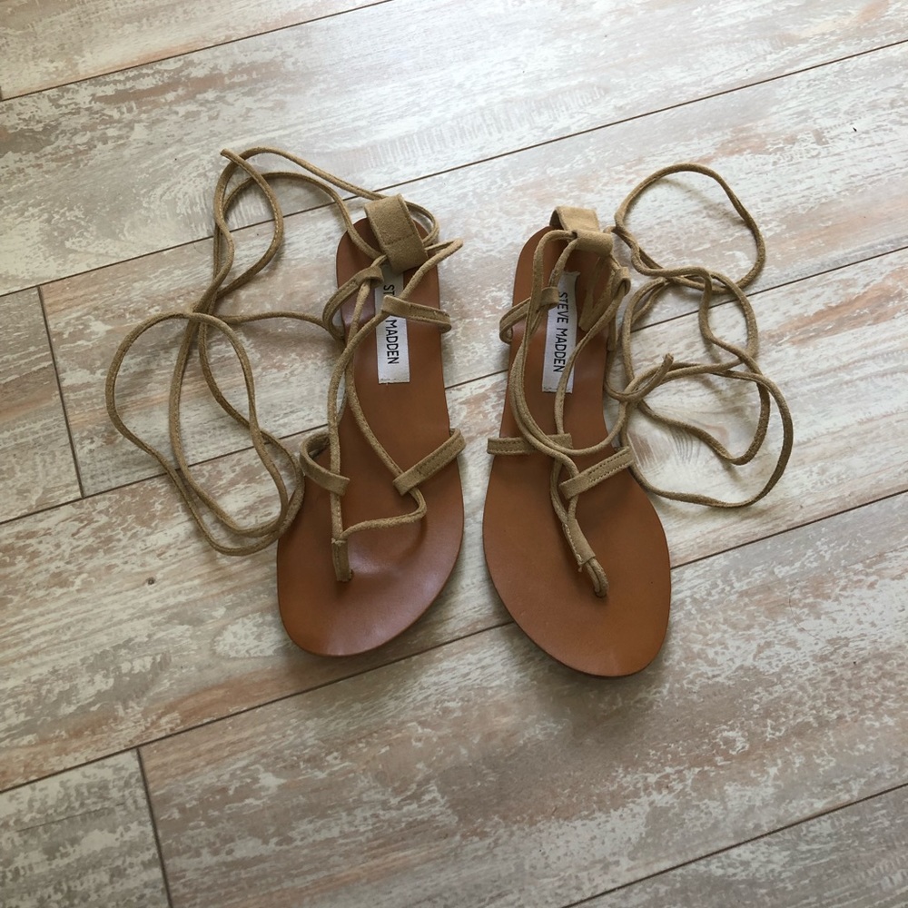 Steve Madden Ankle tie sandals